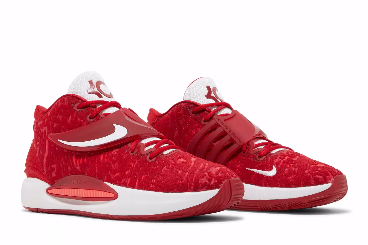 Nike KD 14 TB Gym Red, view 9