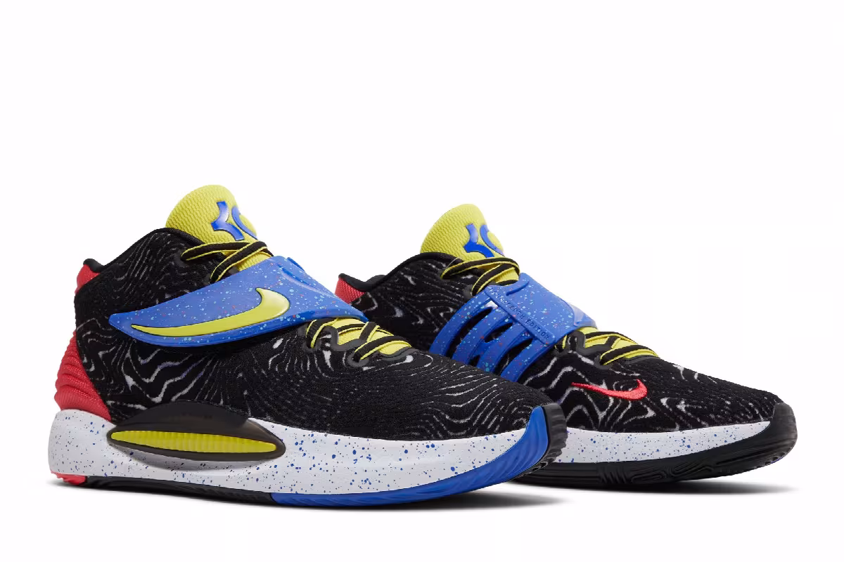 Nike KD 14 EP Multi-Color, view 9