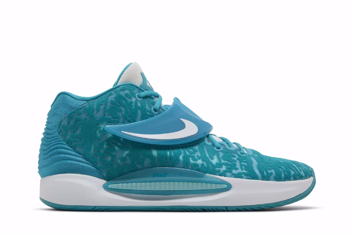 Nike KD 14 TB Rapid Teal, view 2