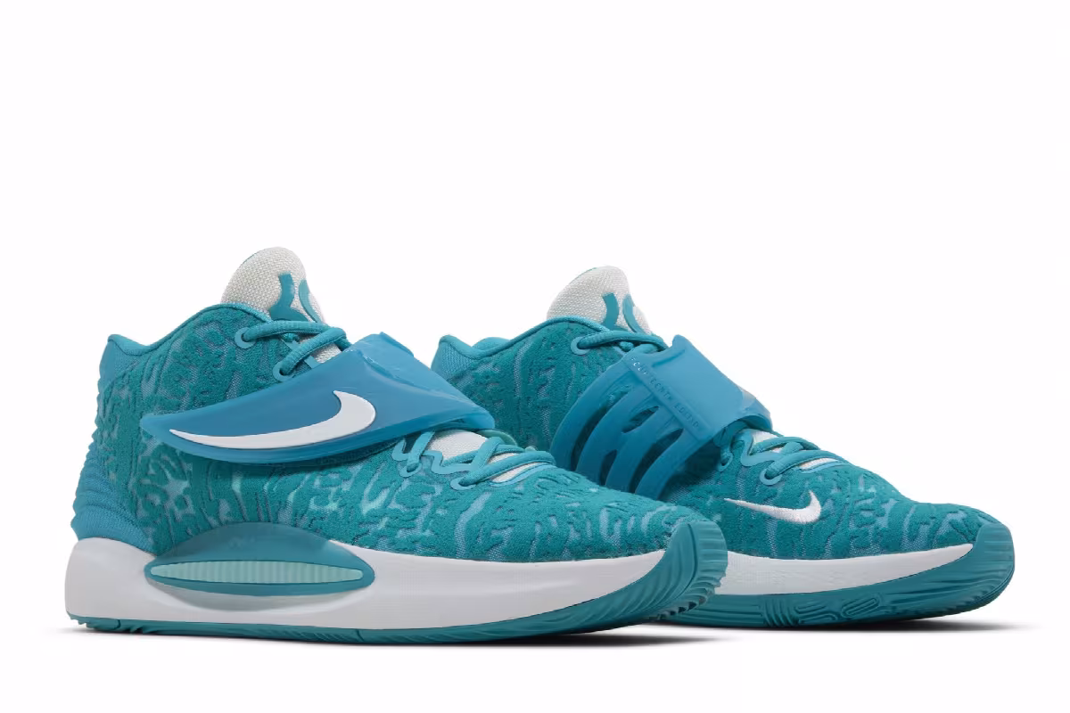 Nike KD 14 TB Rapid Teal, view 9