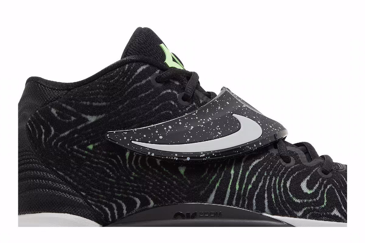 Nike KD 14 EP Black Lime Glow, view 3