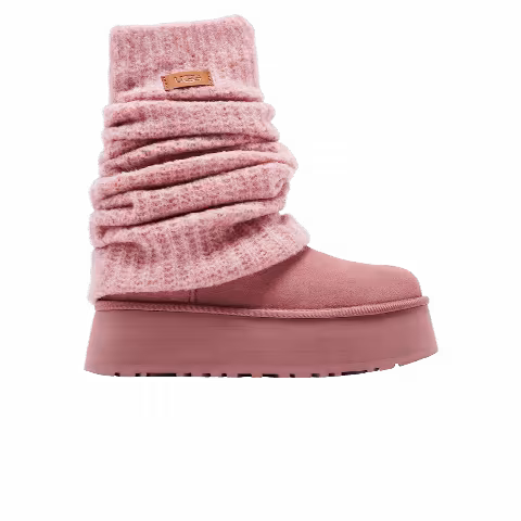 UGG Wmns Classic Mini Dipper Legwarmer 'Pink Dawn'