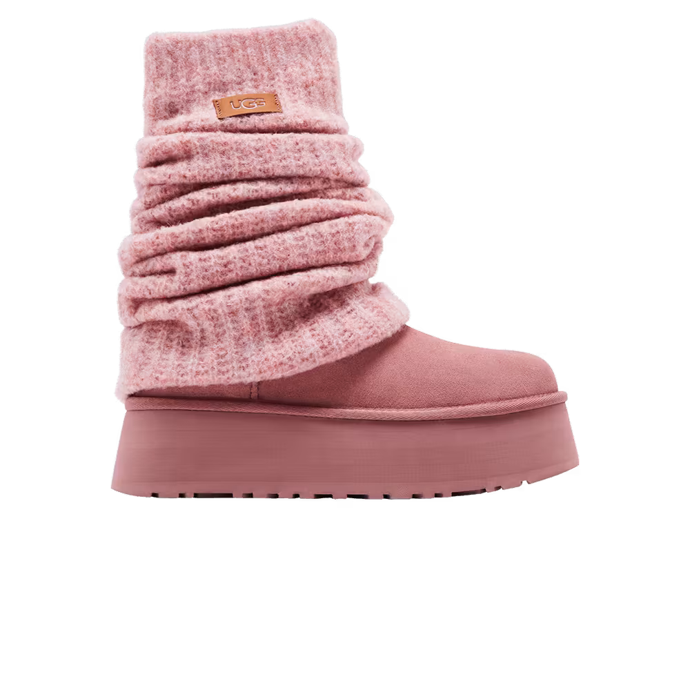UGG Women's Classic Mini Dipper Legwarmer Pink Dawn