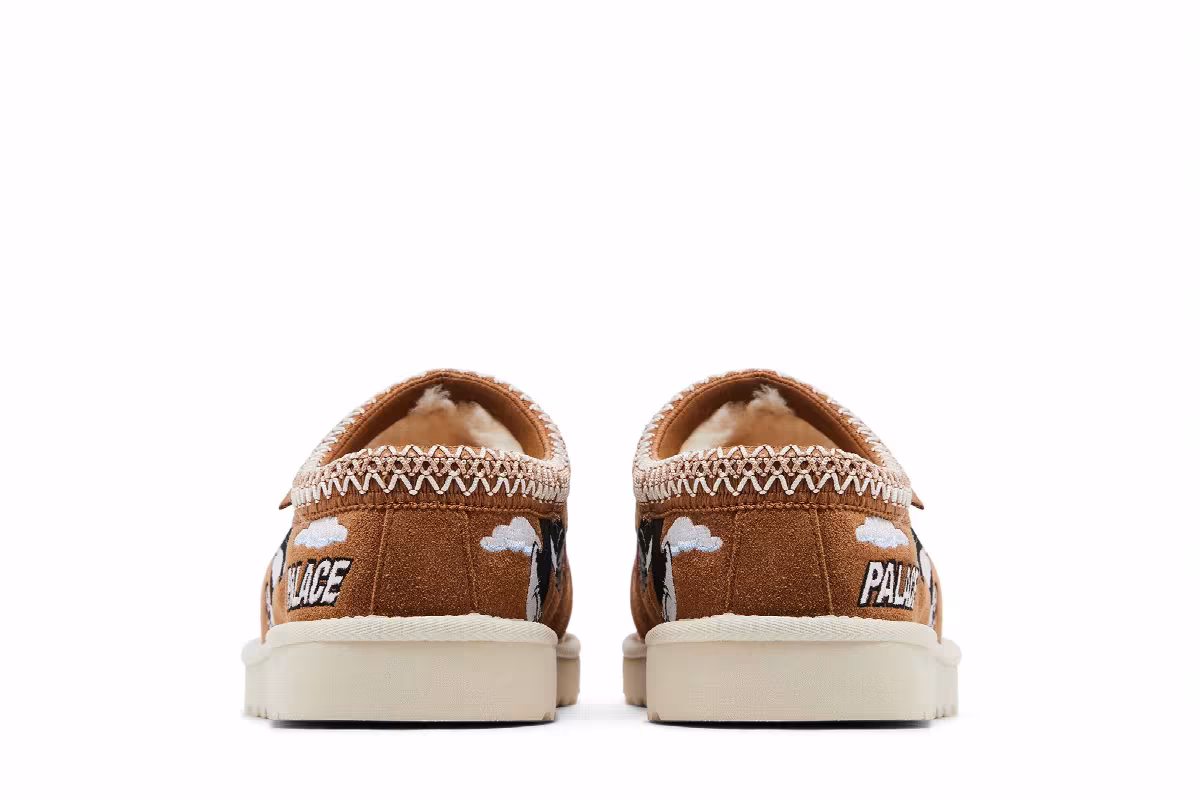 Palace x Looney Tunes x UGG Tasman Slipper Chestnut, view 7