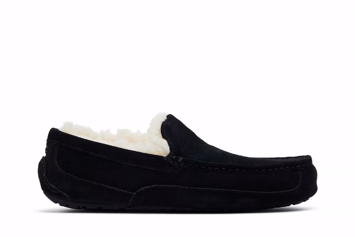 UGG Ascot Slipper Black, view 2
