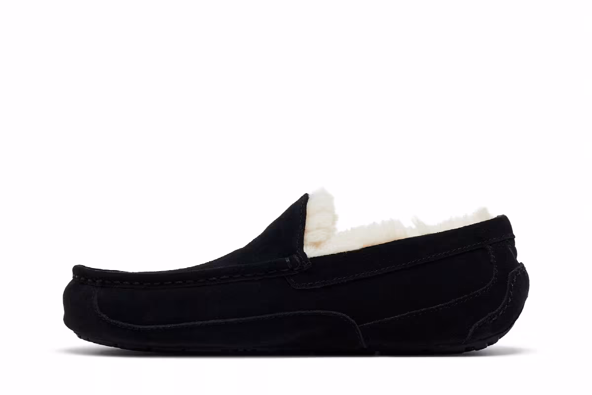 UGG Ascot Slipper Black, view 4