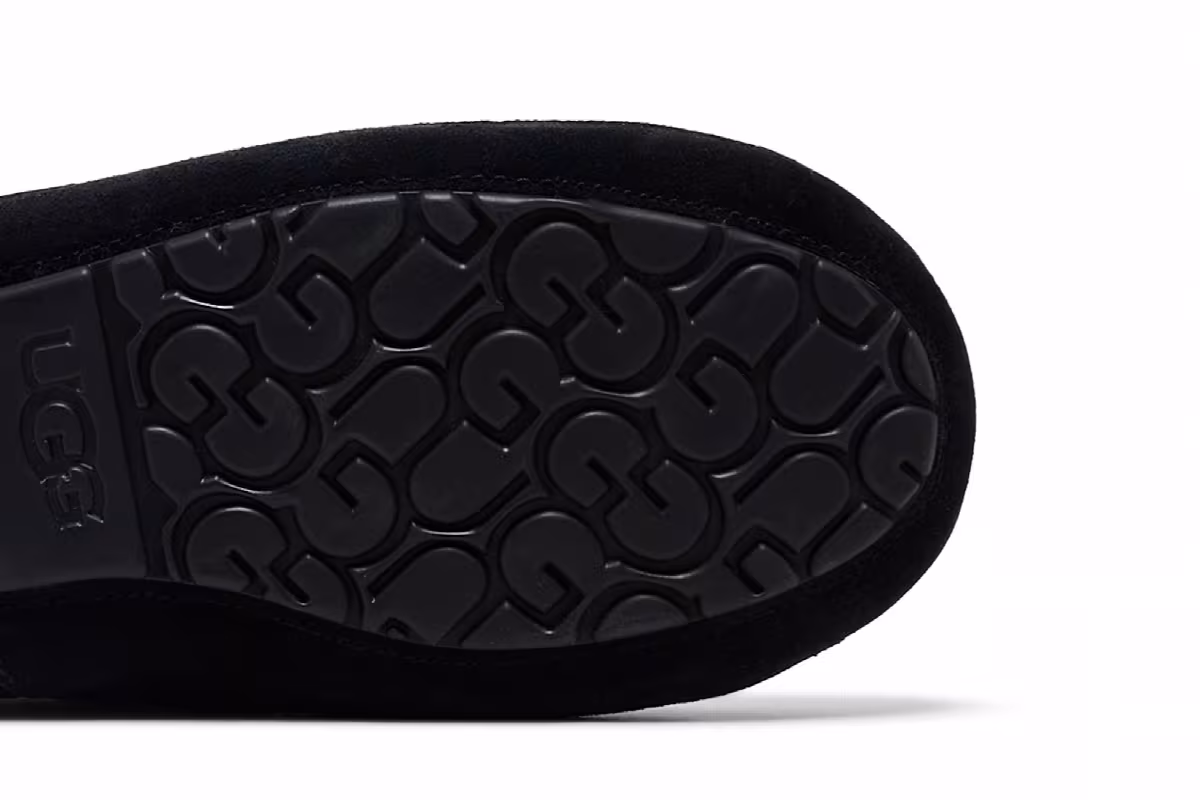 UGG Ascot Slipper Black, view 6