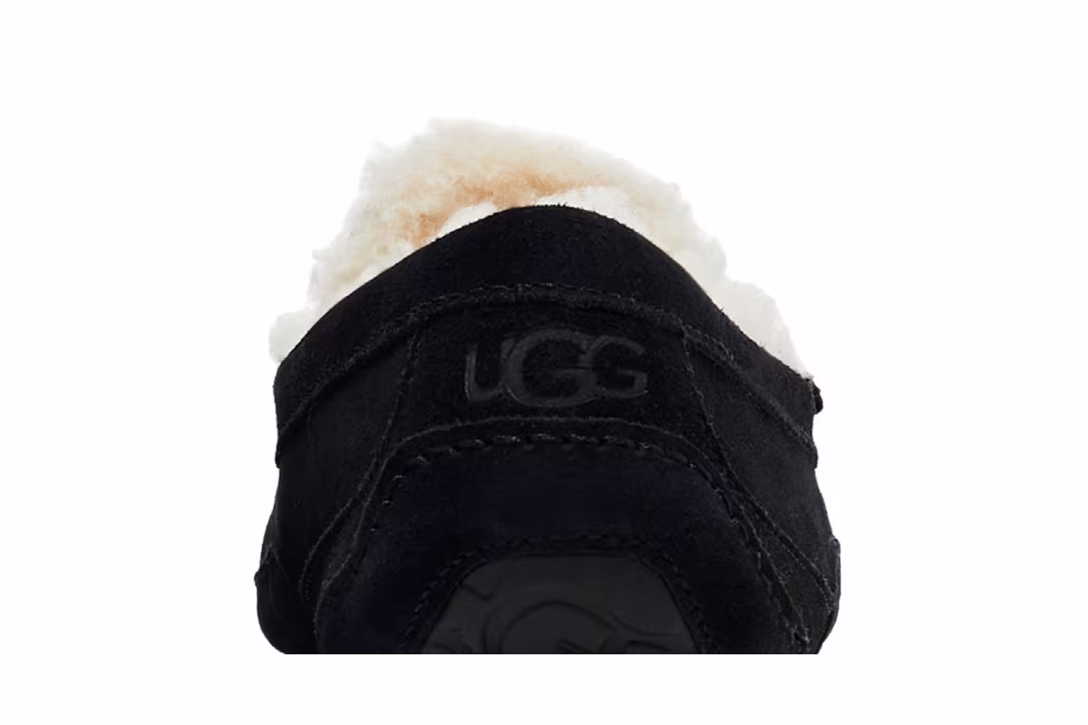 UGG Ascot Slipper Black, view 8