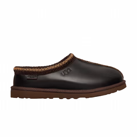UGG Tasman Leather Regenerate Slipper 'Ironwood'