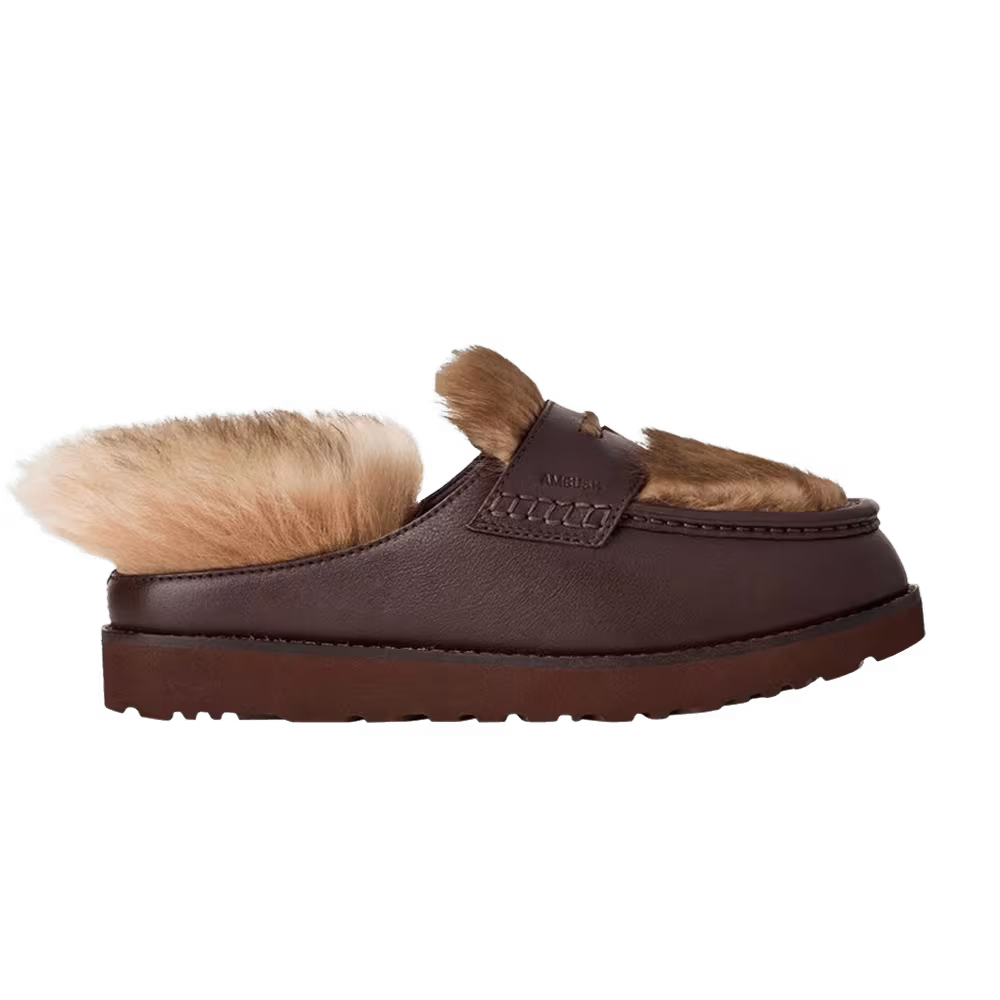 AMBUSH x UGG Penny Loafer Burgundy