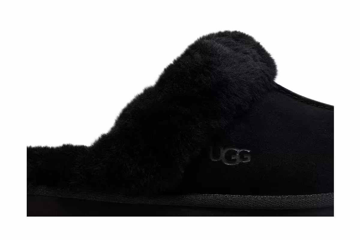 UGG Women's Disquette Slipper Black, view 3