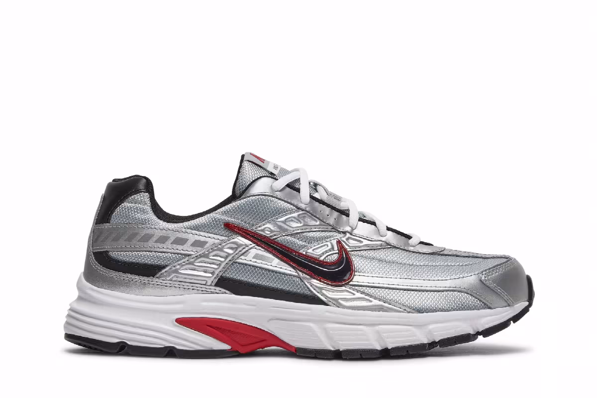 Nike Initiator Metallic Silver Red, view 2