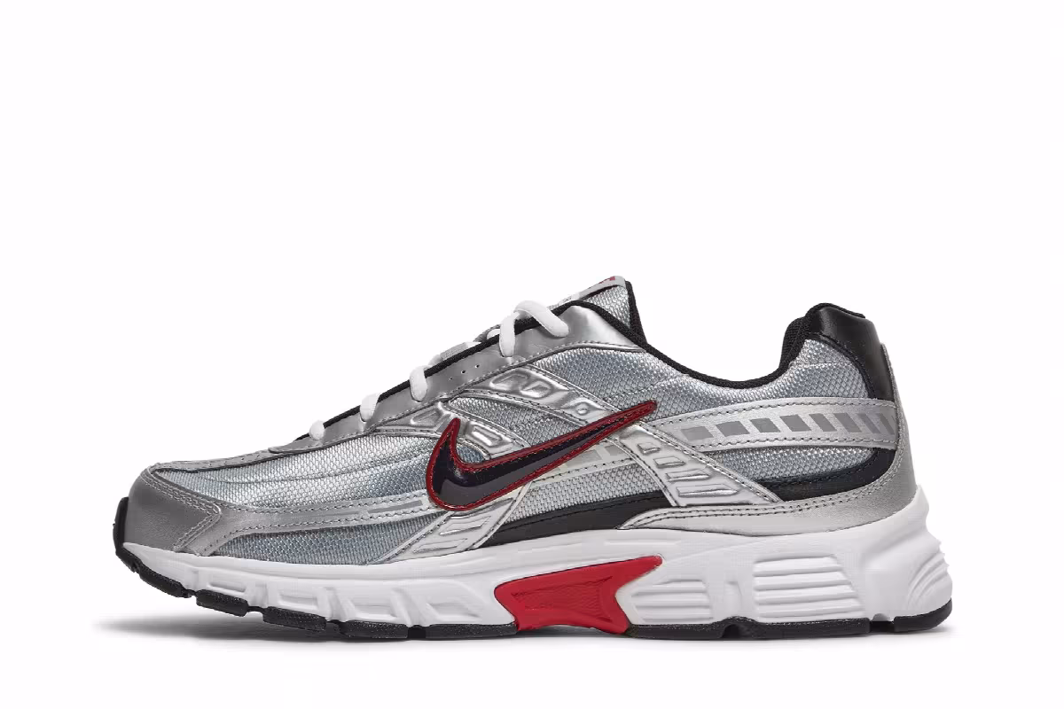 Nike Initiator Metallic Silver Red, view 4