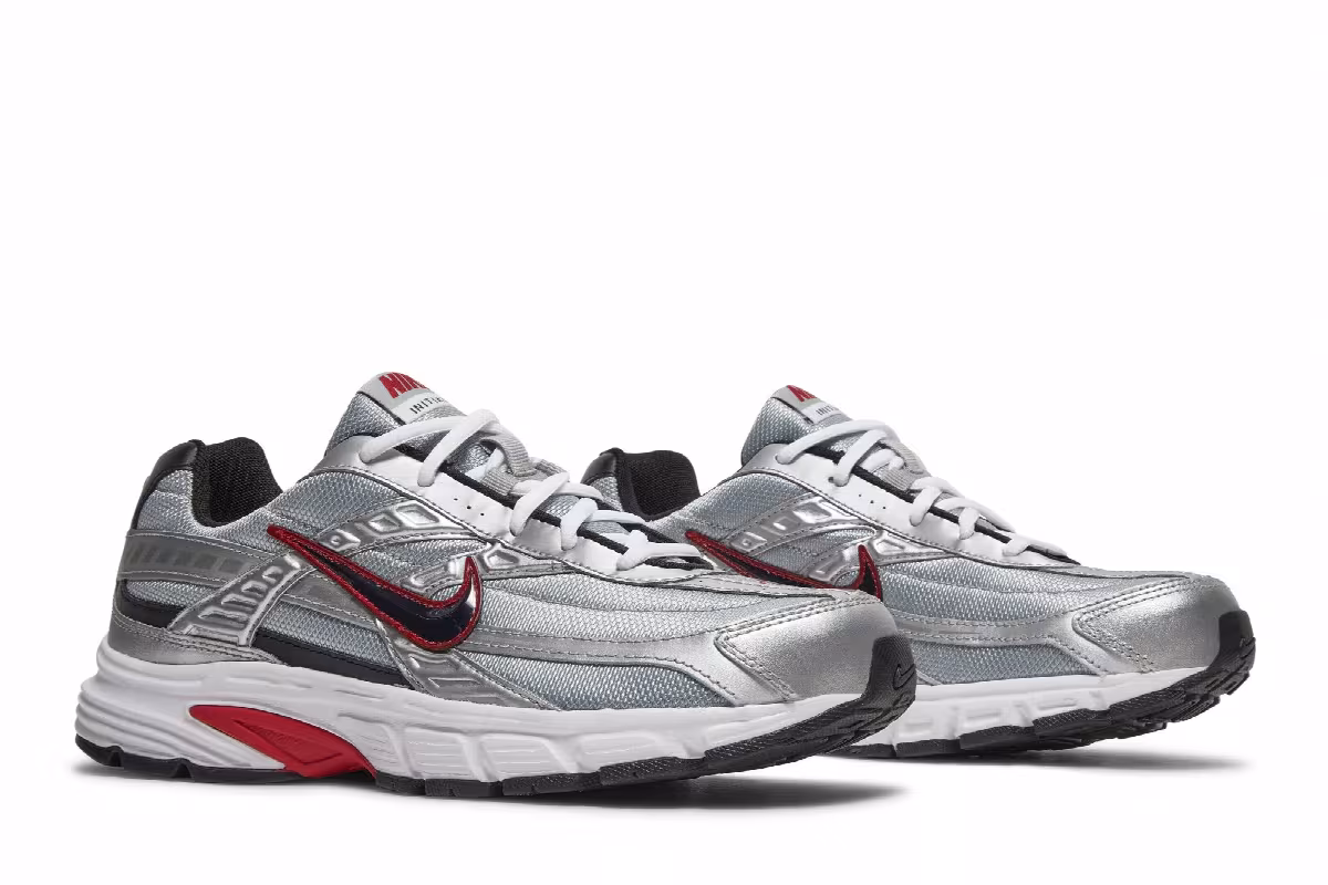Nike Initiator Metallic Silver Red, view 9