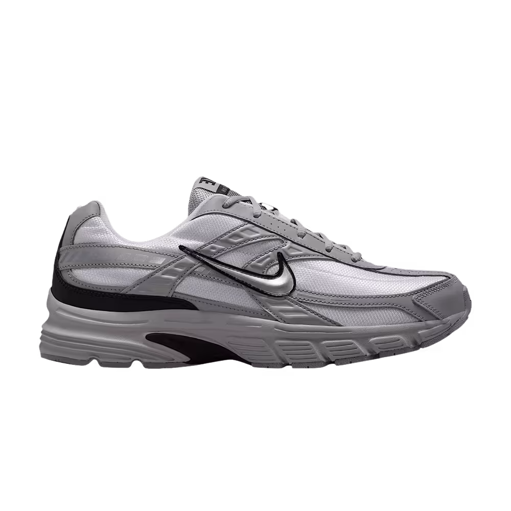 Nike Initiator White Light Smoke Grey Black Metallic Grey
