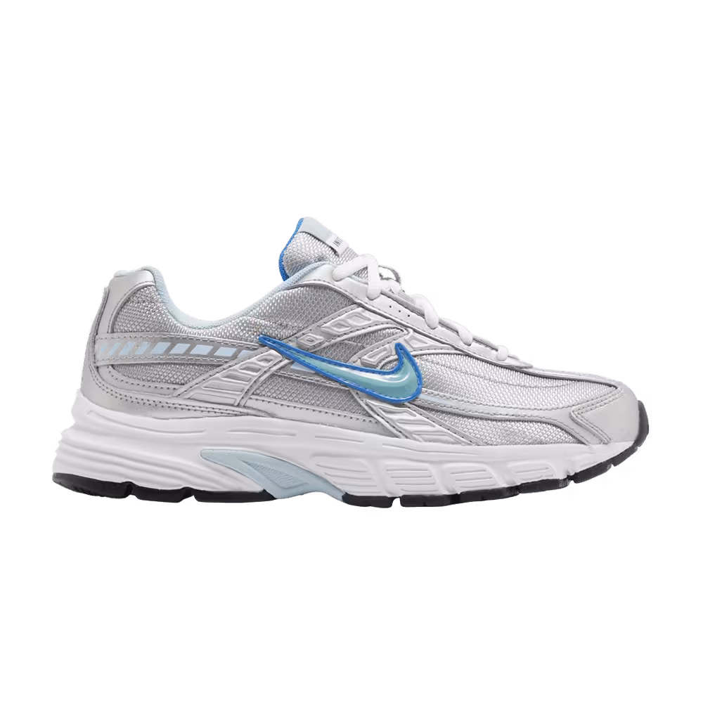 Nike Women's Initiator Metallic Silver Ice Blue