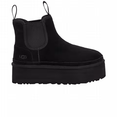 UGG Wmns Neumel Platform Chelsea Boot 'Black'