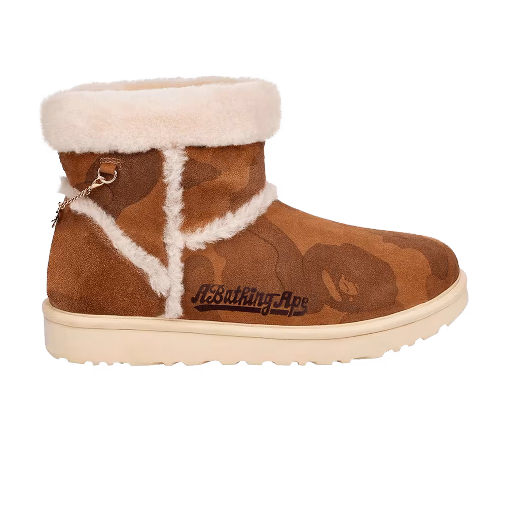 BAPE x UGG Classic Mini Boot Chestnut
