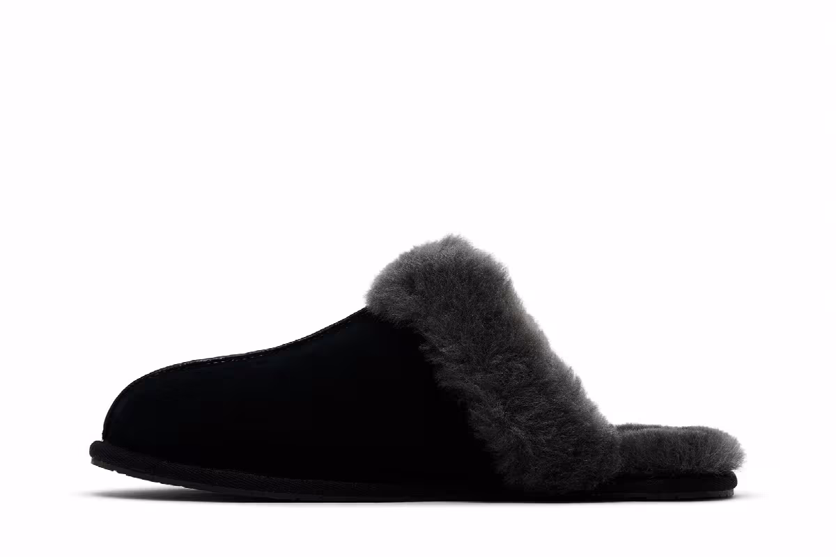 UGG Women's Scuffette II Black Grey, view 4