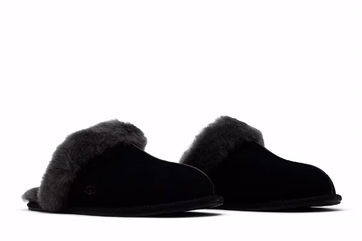 UGG Women's Scuffette II Black Grey, view 9