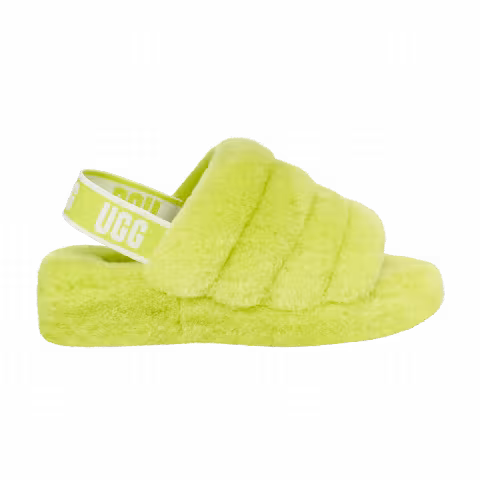 UGG Wmns Fluff Yeah Slide 'Key Lime'