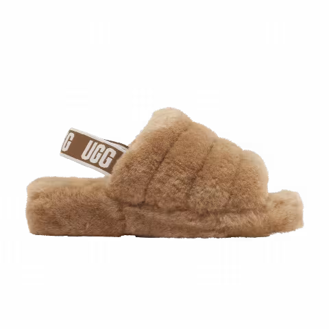 UGG Wmns Fluff Yeah Slide 'Chestnut'