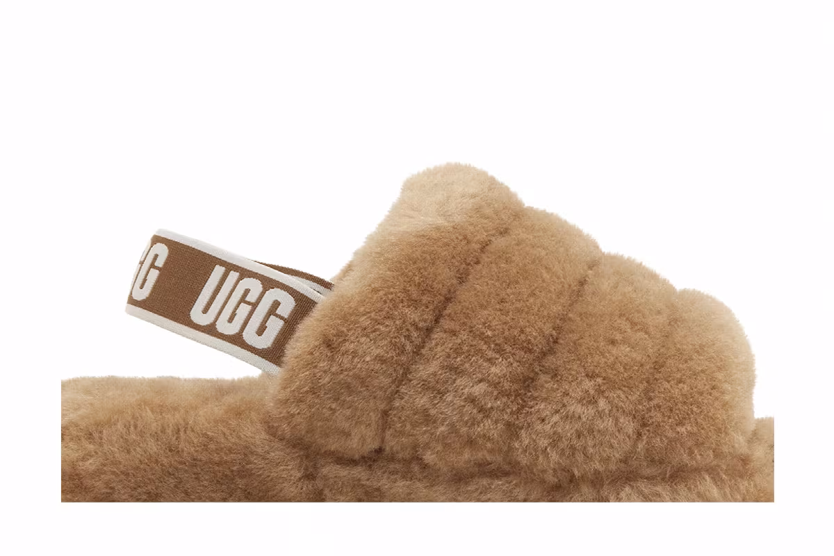 UGG Women's Fluff Yeah Slide Chestnut, view 3
