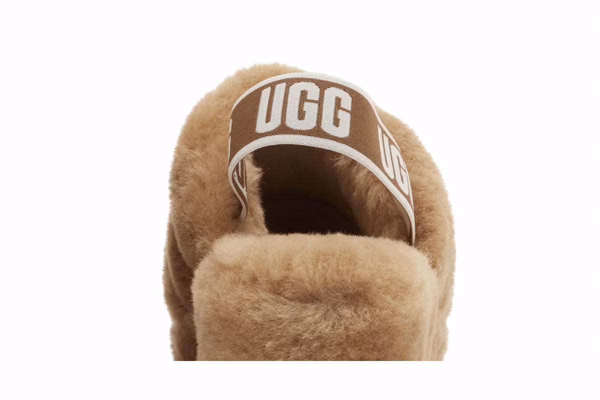 UGG Women's Fluff Yeah Slide Chestnut, view 8