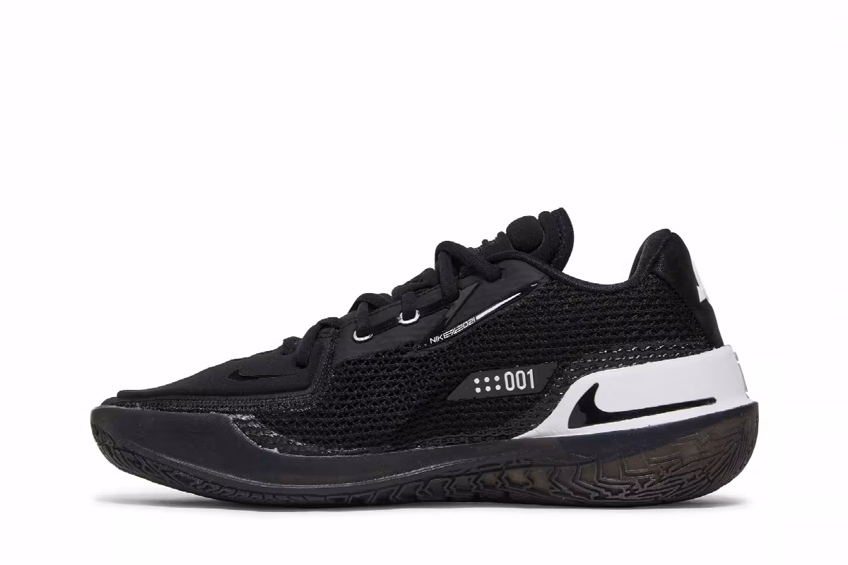 Nike Air Zoom GT Cut TB Black White, view 4