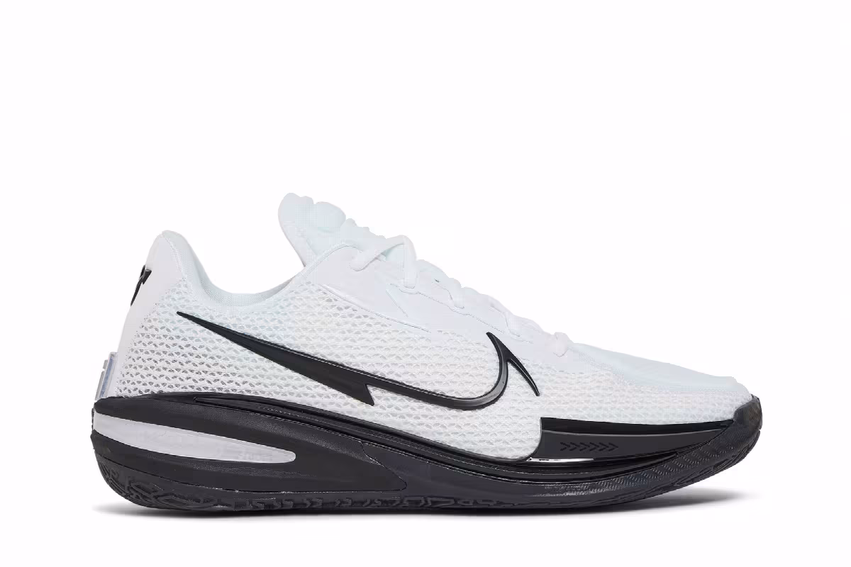 Nike Air Zoom GT Cut TB White Black, view 2