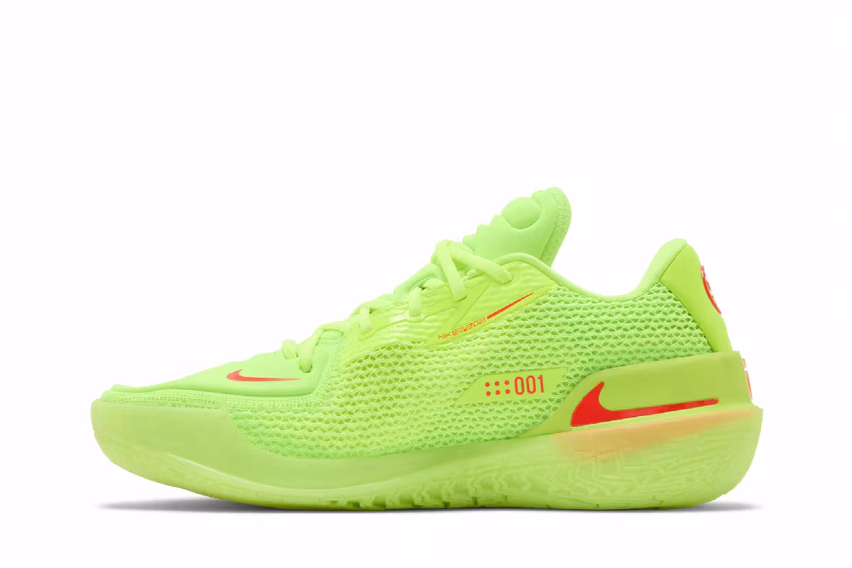 Nike Air Zoom GT Cut EP EYBL - Volt Bright Crimson, view 4