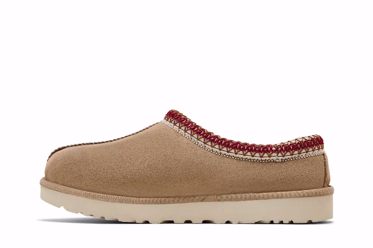 UGG Women's Tasman 2 Slipper Sand Dark Cherry, view 4