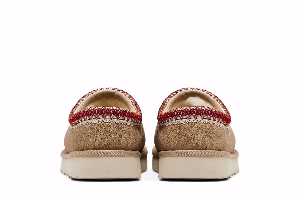 UGG Women's Tasman 2 Slipper Sand Dark Cherry, view 7