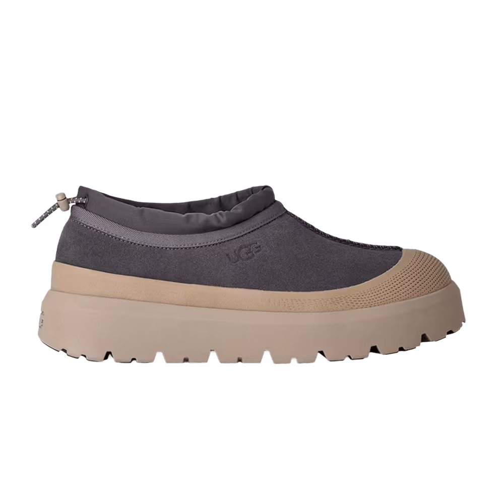 UGG Tasman Weather Hybrid Slipper Obsidian Cobble Grey