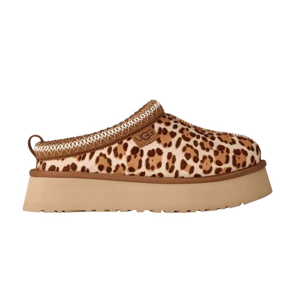 UGG Women's Tazz Plains Slipper Felicity Leopard Jasmine