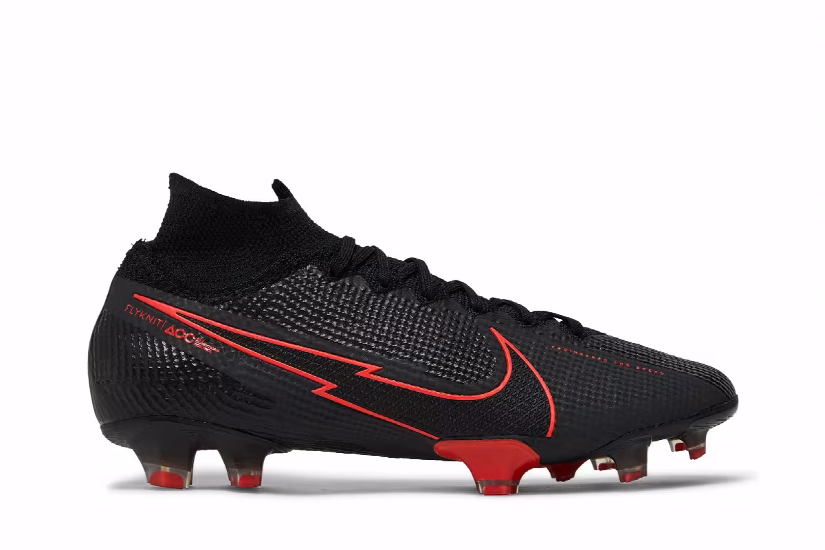 Nike Mercurial Superfly 7 Elite FG Chile Red Pack - Black, view 2