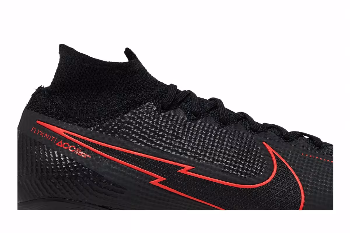 Nike Mercurial Superfly 7 Elite FG Chile Red Pack - Black, view 3