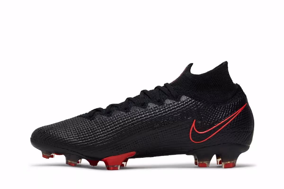 Nike Mercurial Superfly 7 Elite FG Chile Red Pack - Black, view 4