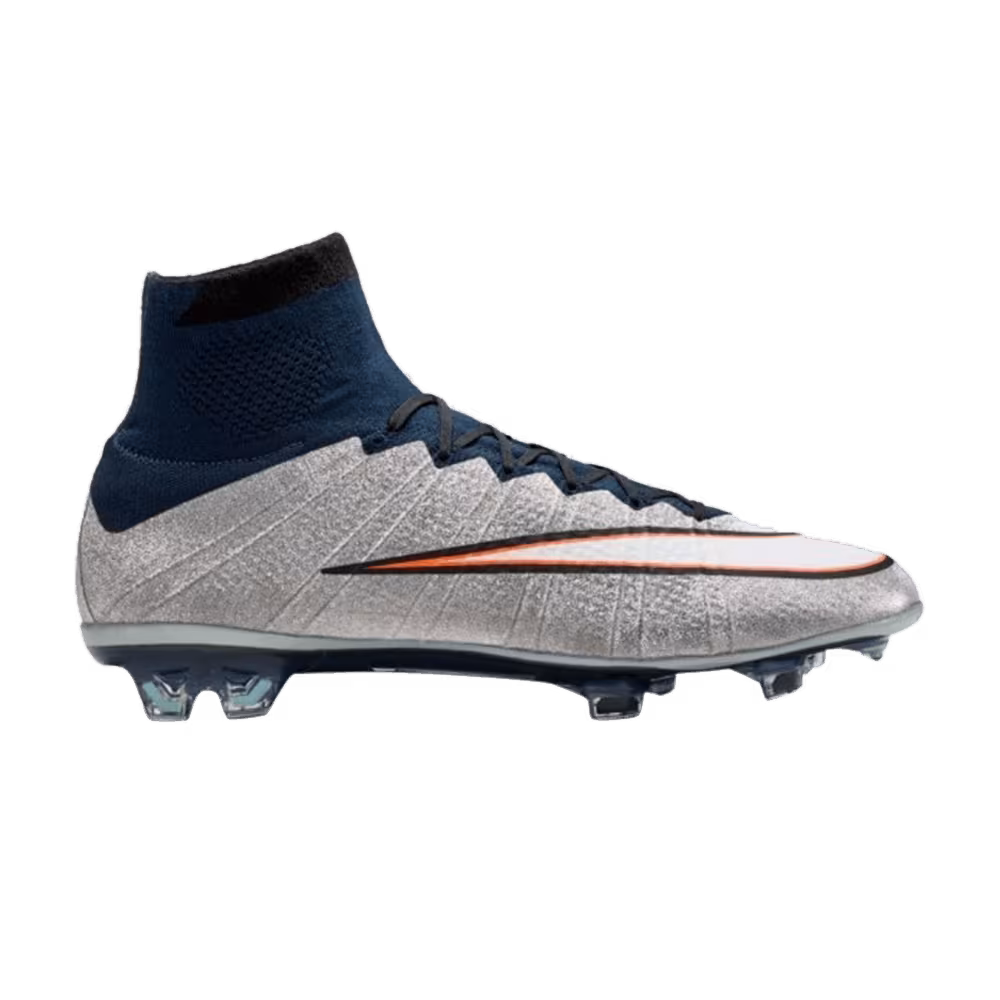 CR7 x Nike Mercurial Superfly FG Metallic Silver