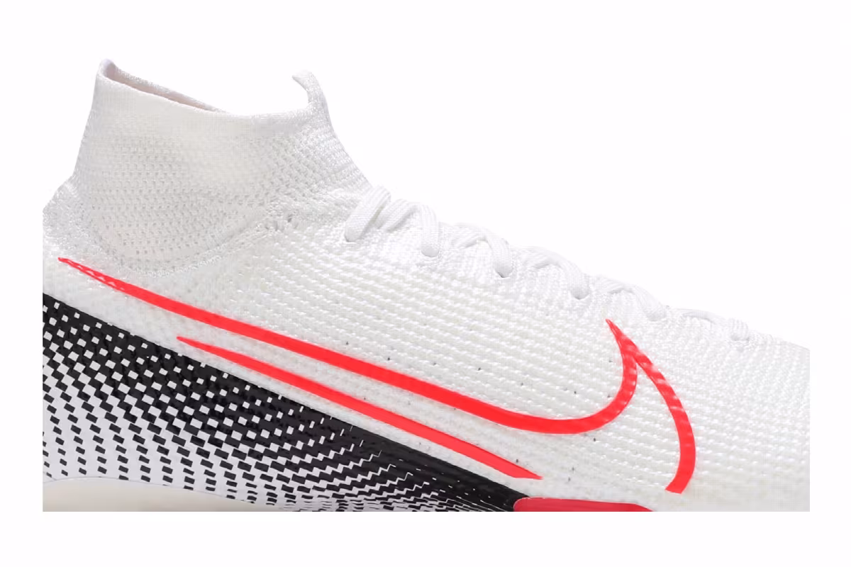 Nike Mercurial Superfly 7 Elite FG White Laser Crimson, view 3