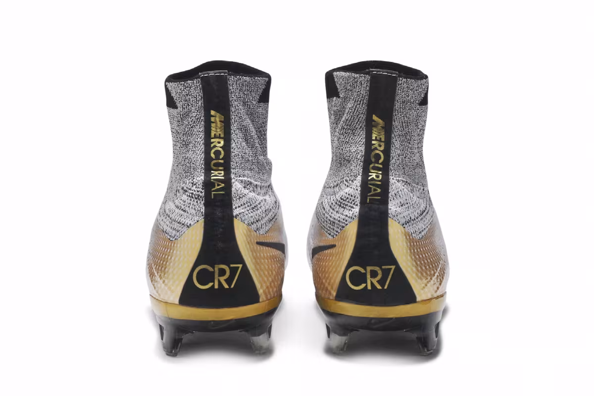 Nike CR7 x Mercurial Superfly SE FG 324K Gold, view 7