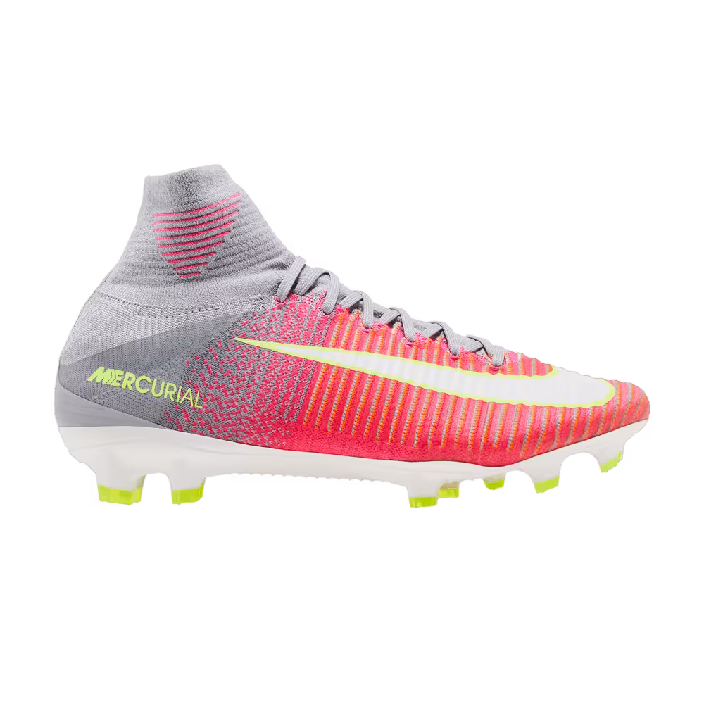 Nike Women's Mercurial Superfly 5 SG Pro Hyper Pink Wolf Grey