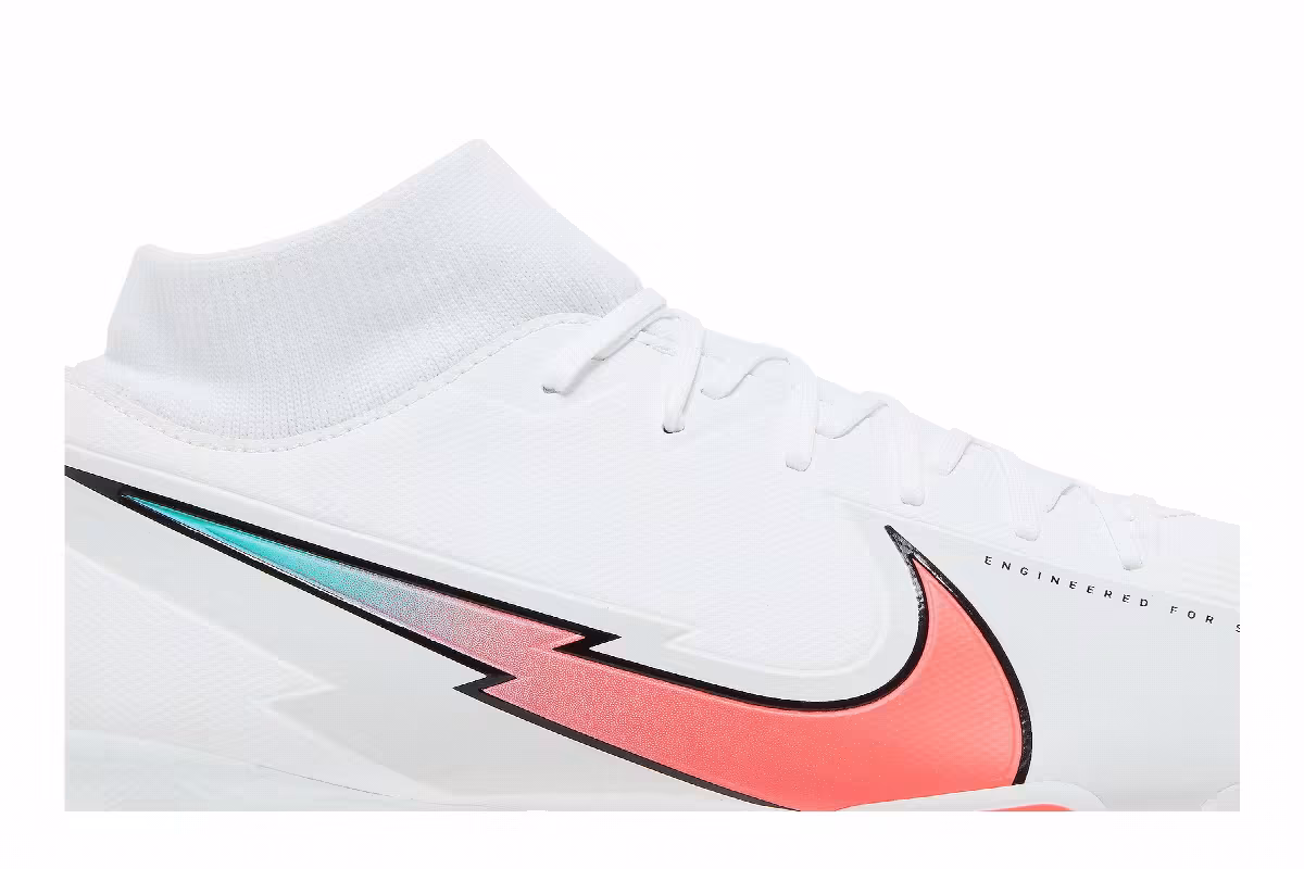 Nike Mercurial Superfly 7 Academy MG White Crimson Jade, view 3