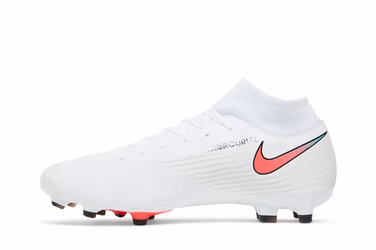 Nike Mercurial Superfly 7 Academy MG White Crimson Jade, view 4