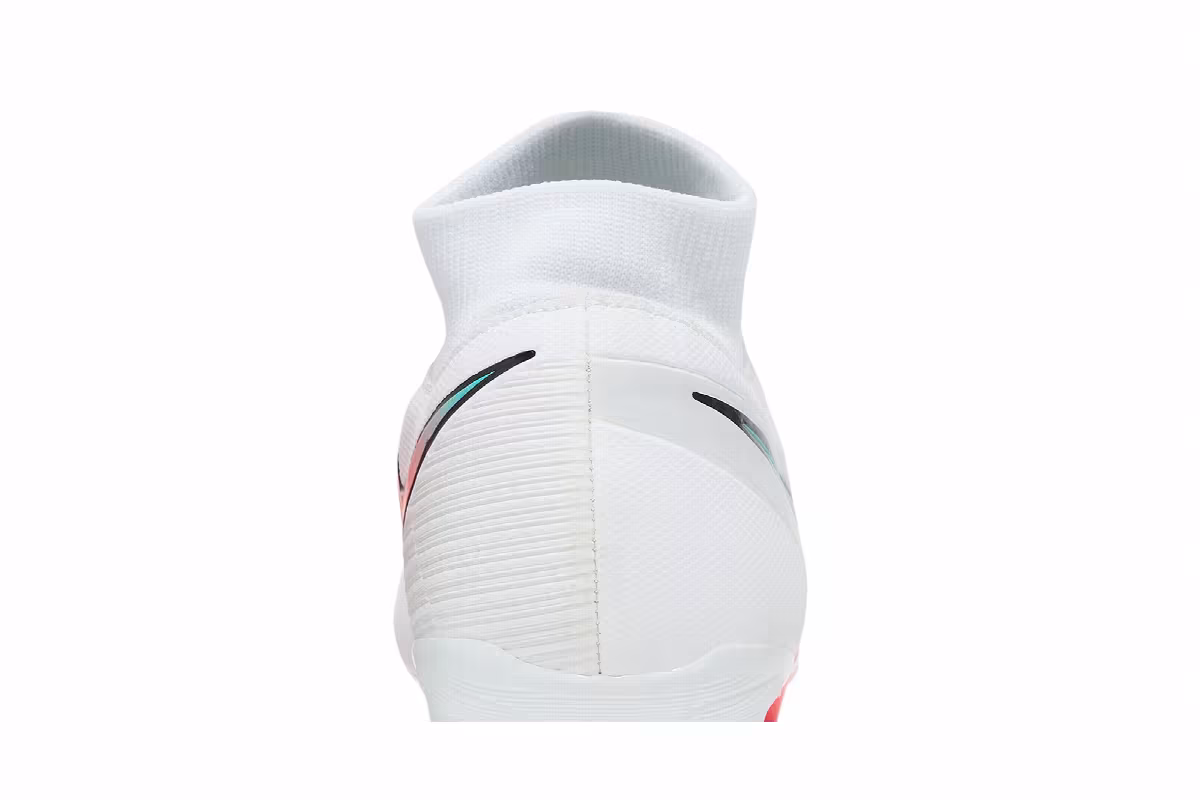 Nike Mercurial Superfly 7 Academy MG White Crimson Jade, view 8