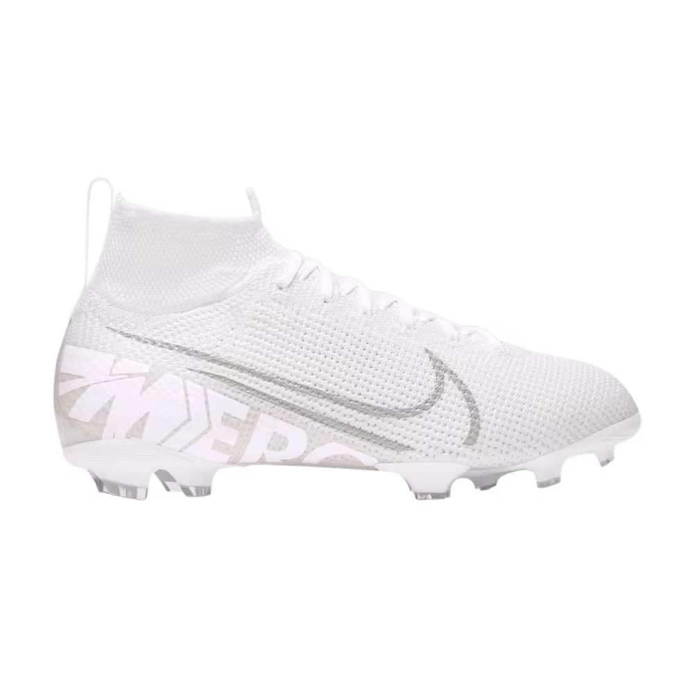 Nike Mercurial Superfly 7 Elite FG GS White Metallic Platinum
