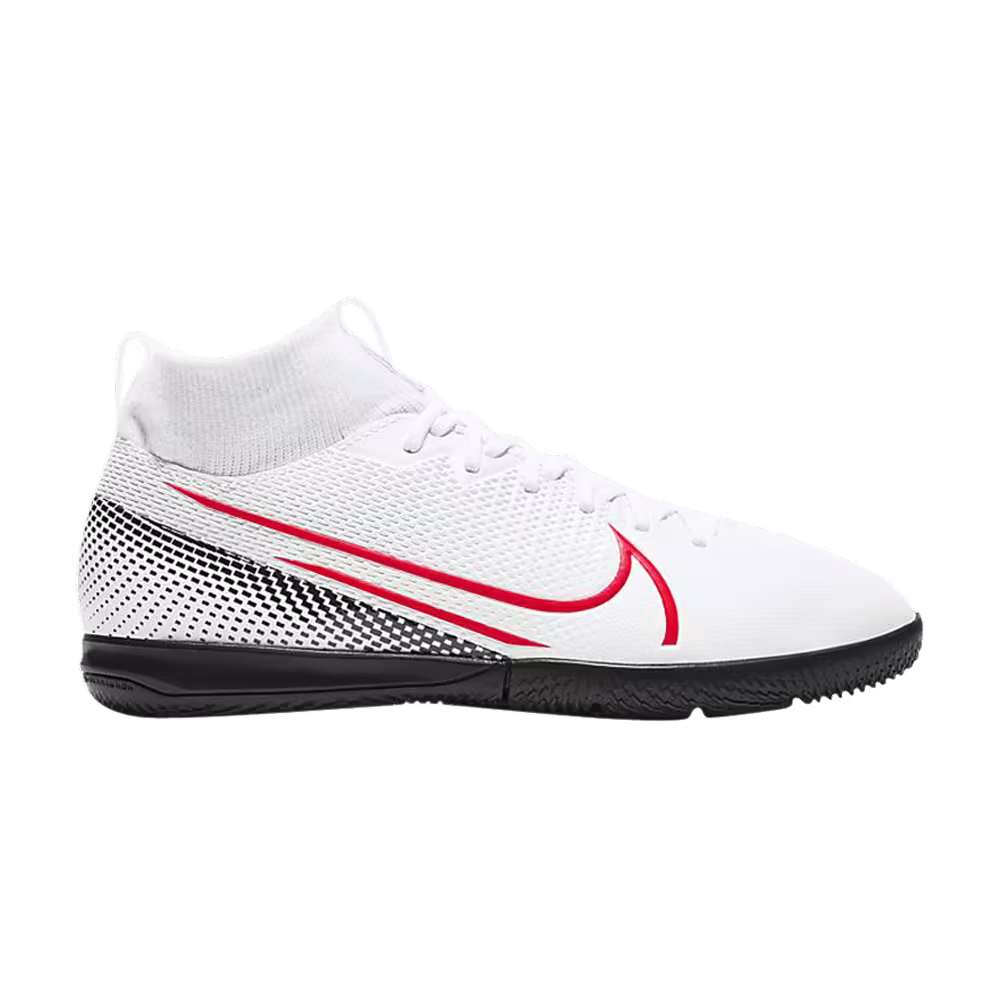 Nike Mercurial Superfly 7 Academy IC GS White Crimson