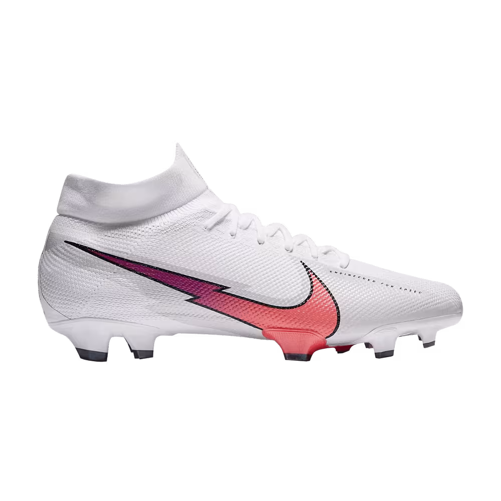 Nike Mercurial Superfly 7 Pro FG White Flash Crimson