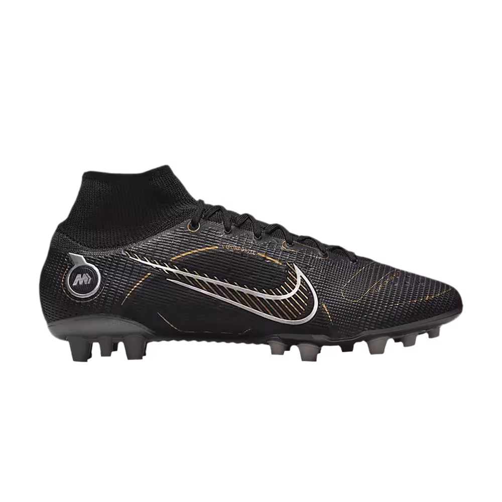 Nike Mercurial Superfly 8 Elite AG Black Metallic Gold