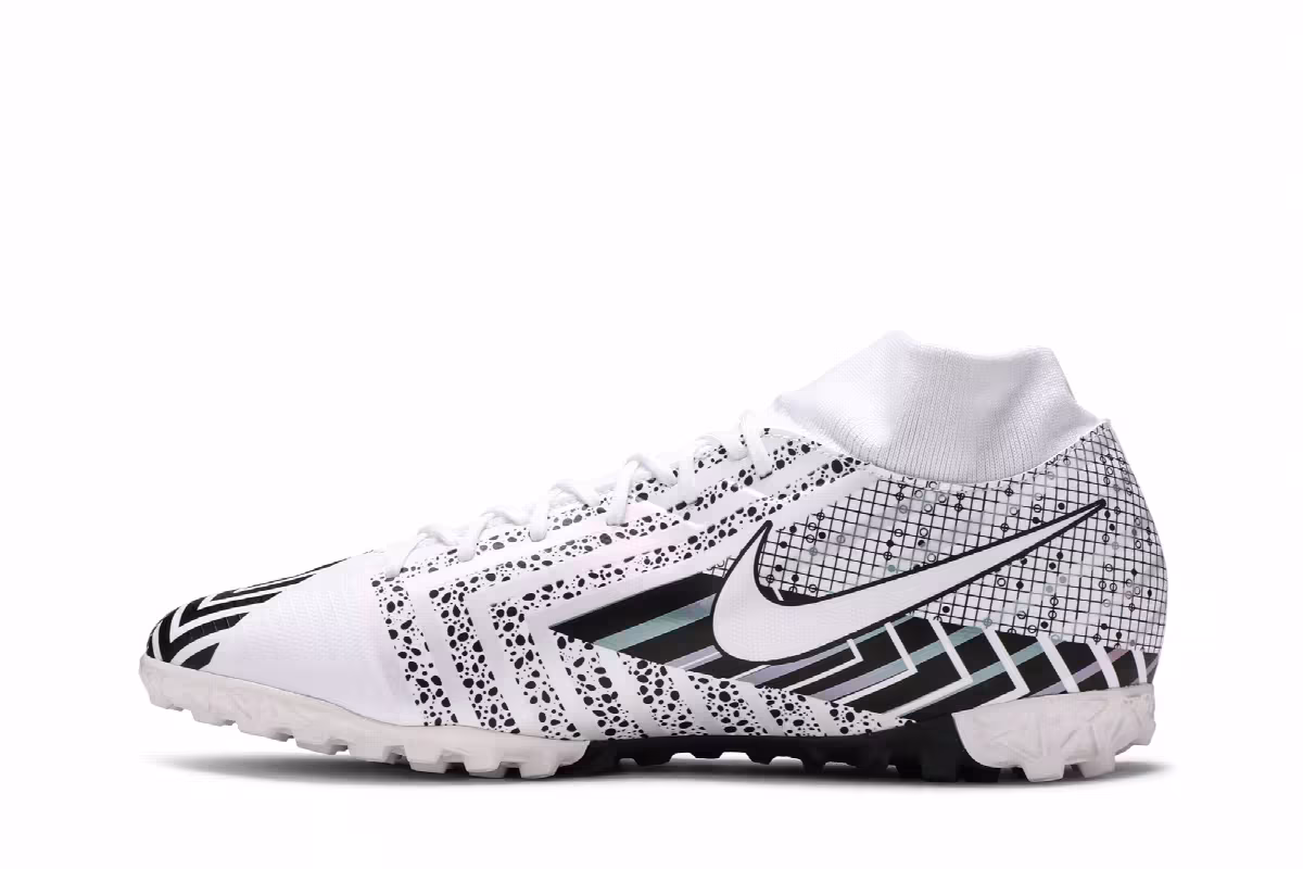Nike Mercurial Superfly 7 Academy MDS TF Dream Speed - White Black, view 4